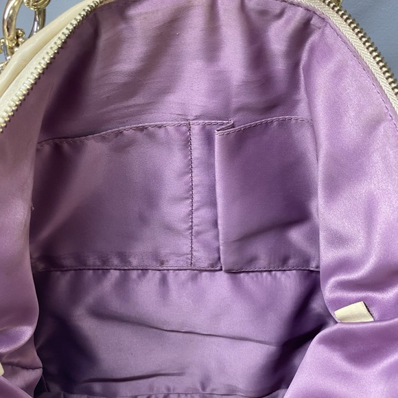 Coach Madison Lindsey Python Embssd Leather Satchel Shldr Bag Purse 13x15.5x3" - Picture 14 of 16